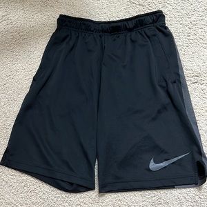 Black Nike shorts in excellent condition.